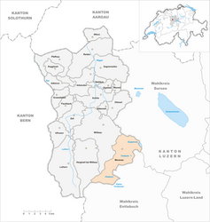 Menznau – Mappa