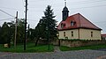 Evangelisch-lutherische Filialkirche mit Ausstattung, Kirchhof und Einfriedung