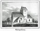 1851 abgerissene Kleinpösnaer Kirche