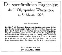 un texte de présentation en allemand.