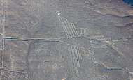 Geoglyphs in the Nazca desert