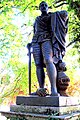 Egmont's statue in Egmont Park in Zottegem