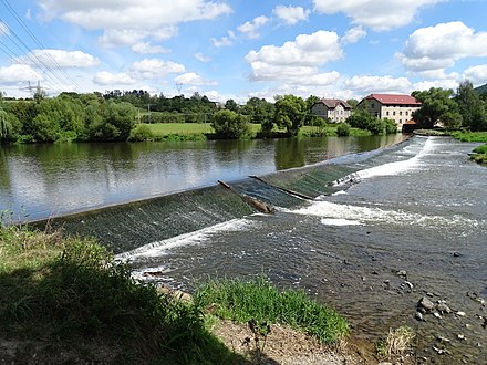 Moulin de Lejskův sur la Berounka.