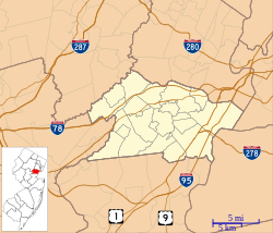 Westfield is located in Union County, New Jersey