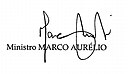 Assinatura de Marco Aurélio Mello