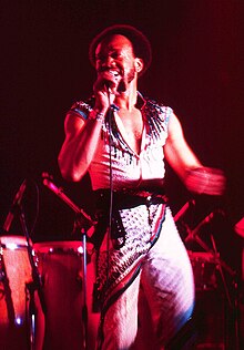White performing in 1982