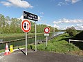 Le canal de Saint-Quentin à Mennessis.