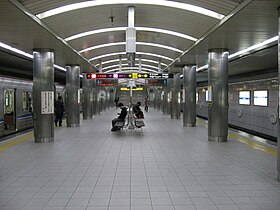 Vue du quai de la station