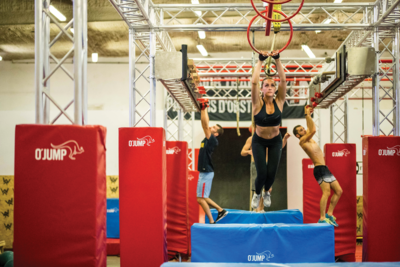 Les protections O’Jump ont été choisies pour équiper les salles WARRIOR ADVENTURE