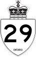 Highway 29 marker