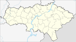 Avgustovka is located in Saratov Oblast