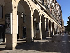 Porches del Paseo de la Independencia