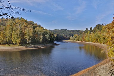 Réservoir de Pastviny.