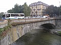 Una veduta del ponte Mosca