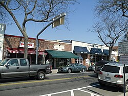 Downtown Sayville in 2010