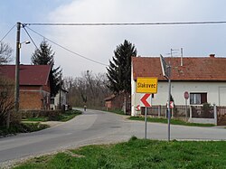 Village entrance