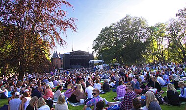 Konsert vid Sofiero slott.