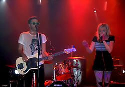 The Ting Tings performing at the Mod Club Theatre in Toronto, 14 March 2009