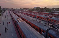 Trains at Dibrugarh Station