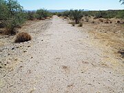 Old Stage Coach Road where the November 5, 1871, Wickenburg Massacre occurred
