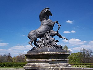 Le Cheval et la lionne.