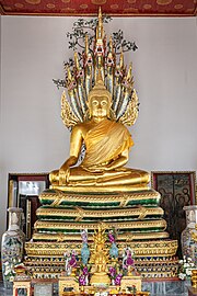 พระพุทธชินศรีมุนีนาถ ประดิษฐานที่พระวิหารทิศตะวันตก