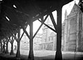 Abbaye bénédictine Notre-Dame d'Évron, Halles.