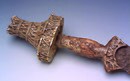 Sword hilt inlaid with ivory and amber.[13]