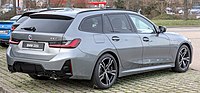 Touring (G21 LCI), M Sport Heckseitenansicht (seit 2022)