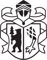 A stylized version of the combined Berenberg–Gossler coat of arms used as the logo of Berenberg Bank