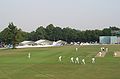 Image 7 Credit: Paddy Briggs St Lawrence Ground is the home of Kent County Cricket Club and is notable as a first-class cricket ground that has a tree within the boundary. More about St Lawrence Ground... (from Portal:Kent/Selected pictures)