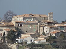 Photographie représentant le château du village de Ners.