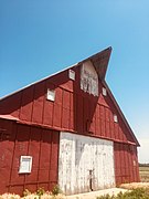 Hay hood from below