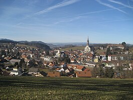 A view of Châtel-Saint-Denis