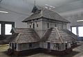 A rebuilt structure of the old Cheraman Juma Mosque, Kerala, which is often considered as the first Masjid of India