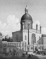The synagogue during the 1860s