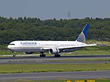 コンチネンタル航空のボーイング767-400ER型機