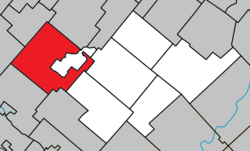 Location within Les Sources RCM.