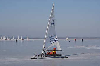 I substantially rewrote the article on iceboats.