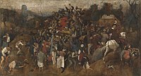 Bruegel: The Wine of Saint Martin's Day, 1565-1568, Prado