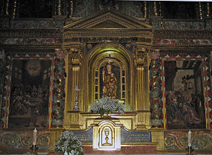 Retablo central.