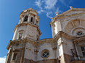 Cathedrals often have towers, this one is in Cadiz