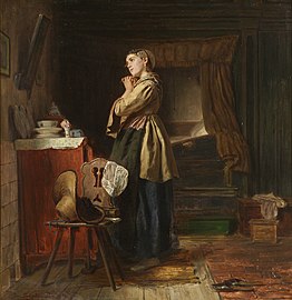 Girl in Front of a Mirror