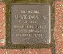 Stolperstein Ludwig Dammann