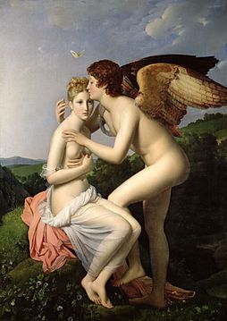 Psyché et l'Amour (1798), musée du Louvre, Paris.