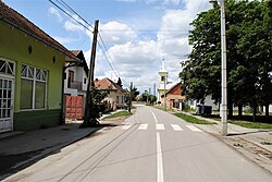 Main street of the village