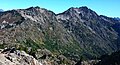 Mts. Henderson (left), Skokomish (right) from Mt. Gladys