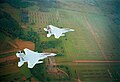 Israeli air force jets fly-over auschwitz concentration camp 02.jpg