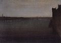 Nocturne in Gray and Gold, Westminster Bridge, c. 1871–1874