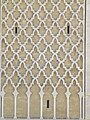 Sebka motif on one of the façades of the minaret